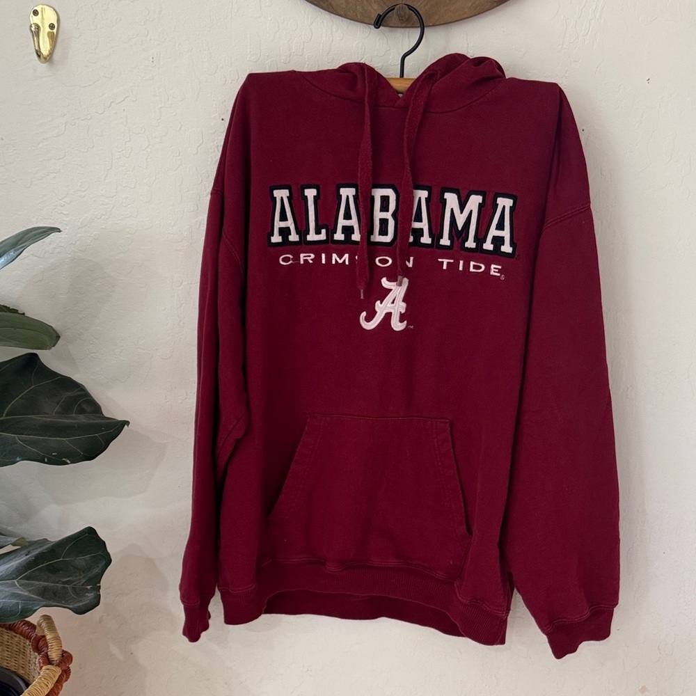 Alabama Crimson Tide Maroon Red Hoodie Sweater Men’s Large